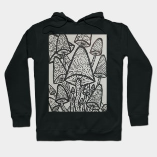 Mushroom Art Hoodie